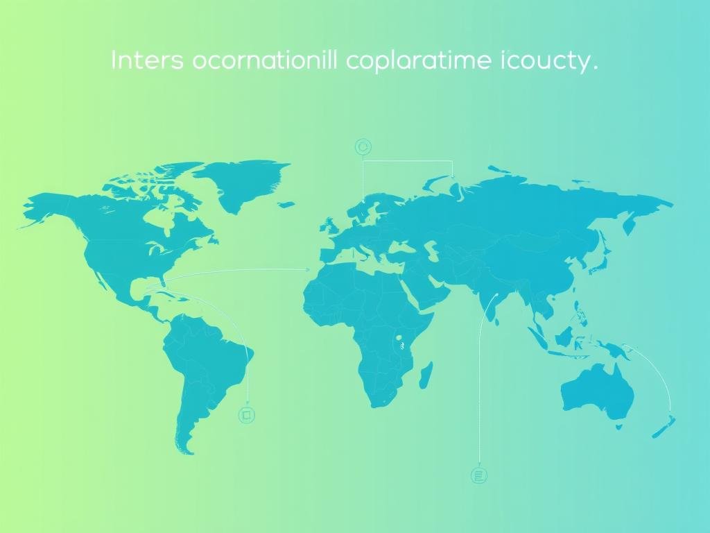 International coordination mechanisms showing global collaboration on technology governance