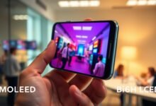 AMOLED vs LCD smartphone