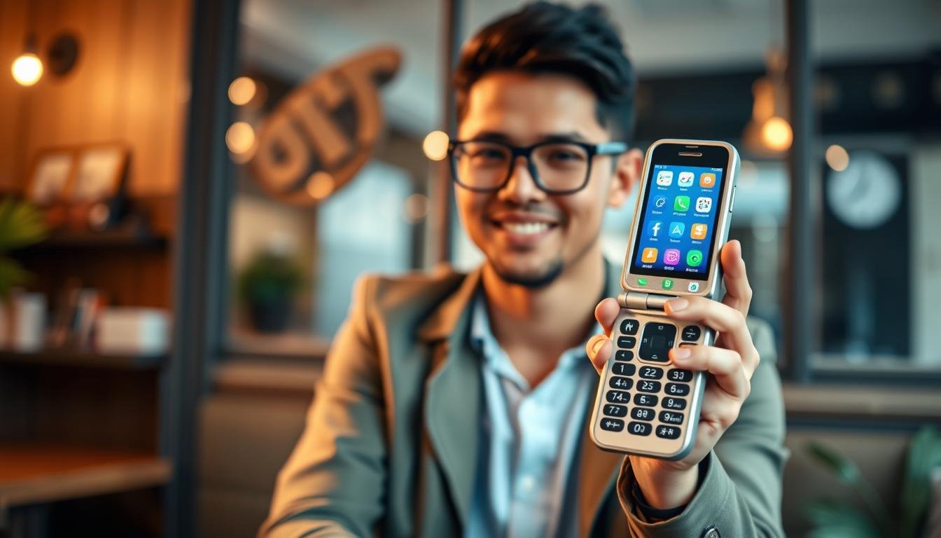 Kembalinya tren flip phone